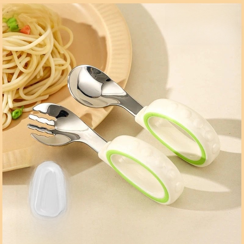 Stainless Steel Baby Fork And  - Baby Food Year Old avis et prix