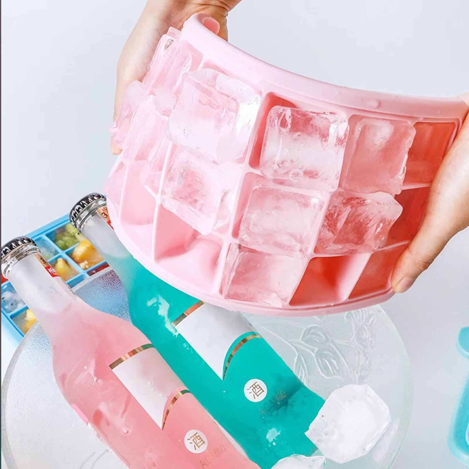 Silicone Ice Cubes Tray with L - Baby Food For 1 Year Old avis et prix