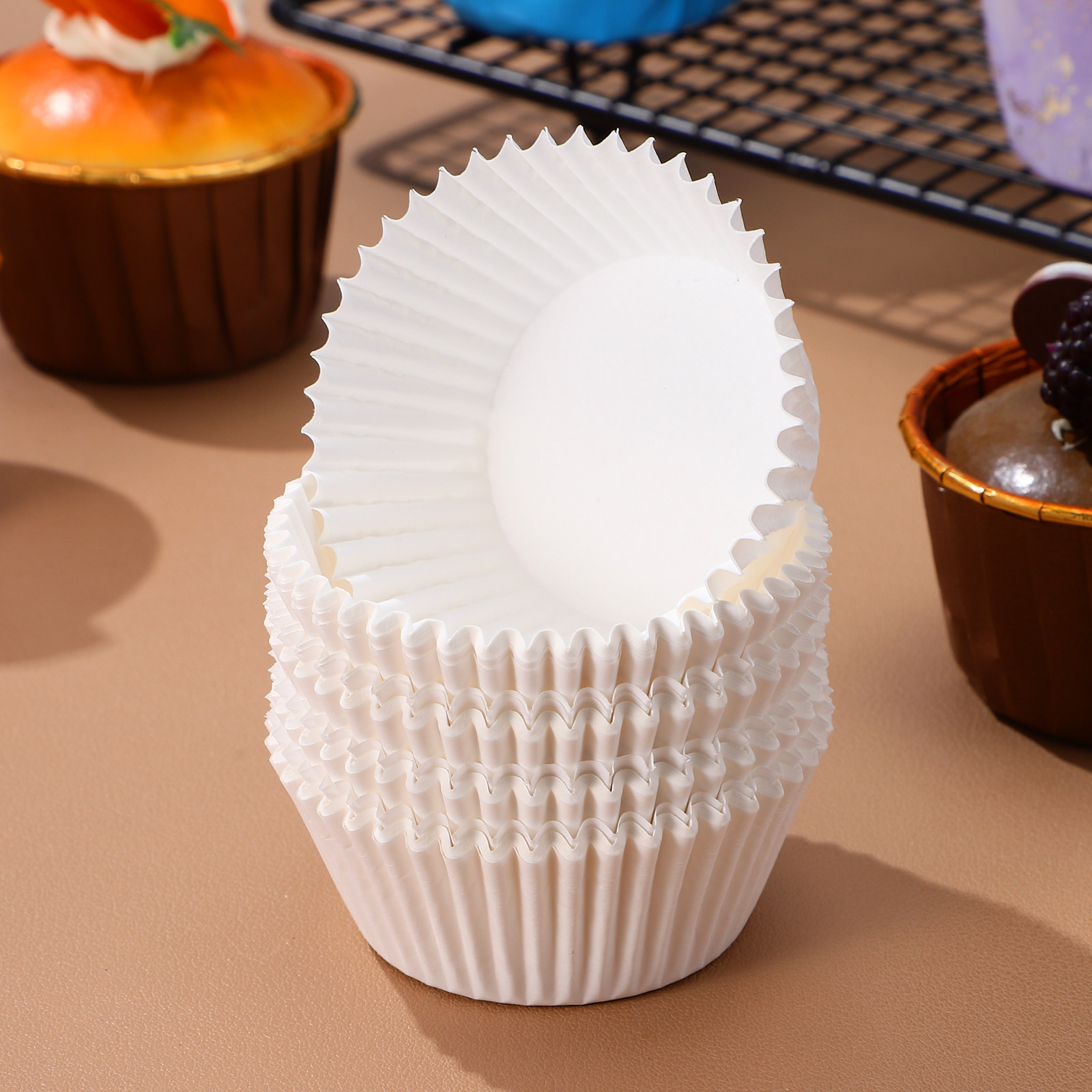 100Pcs Eco Friendly Cupcake Li - Baby Food Restaurant avis et prix