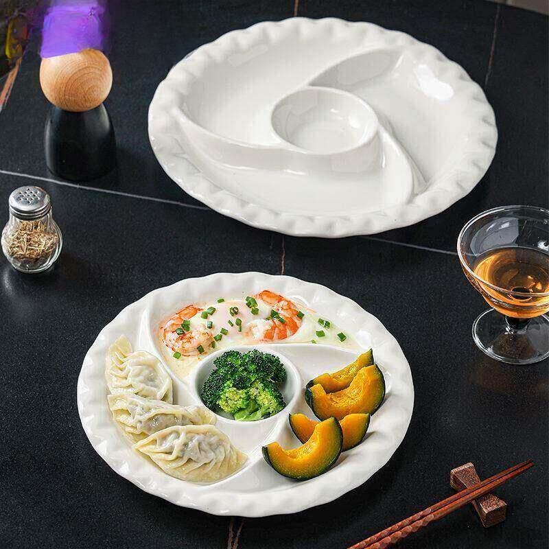 Ceramic Steamer Dish Four Grid - Baby Food Home avis et prix