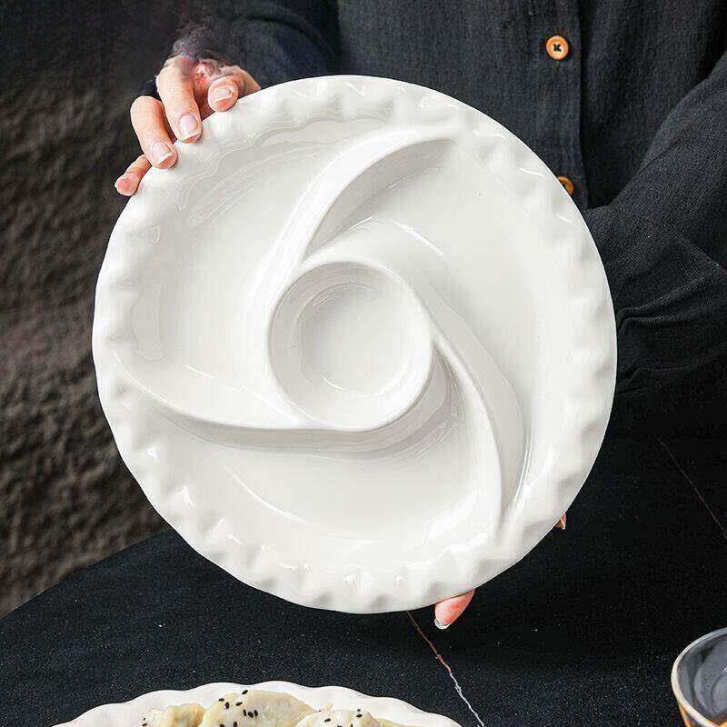 Ceramic Steamer Dish Four Grid - Baby Food Home avis et prix