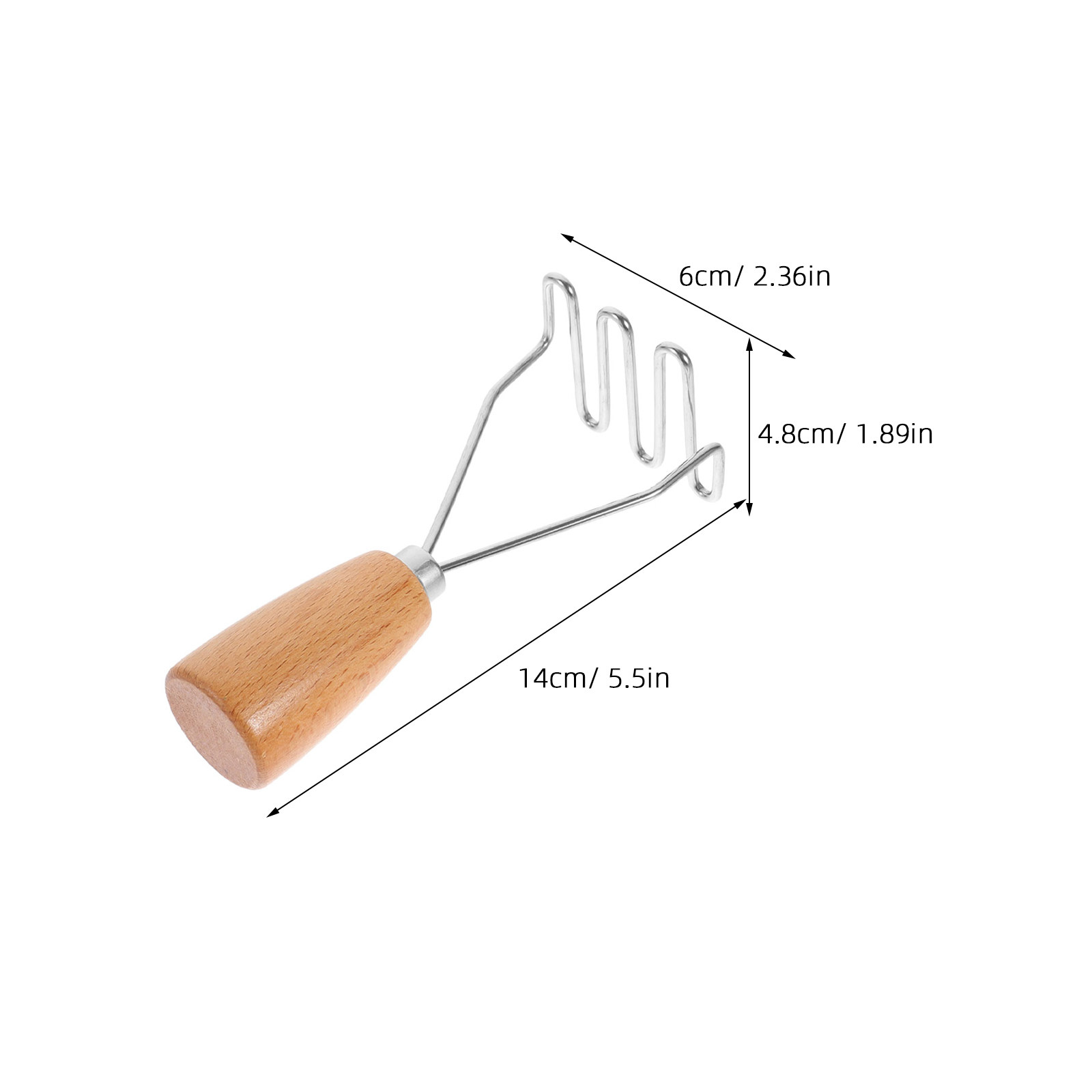 Stainless Steel Potato Masher  - Baby Kitchen Food avis et prix