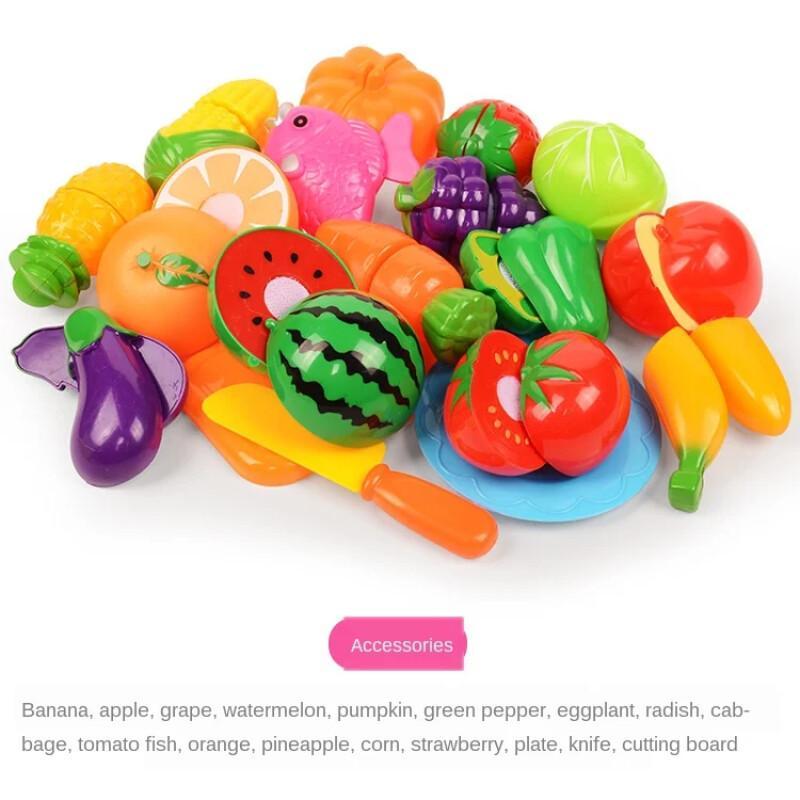 Cutting Play Food Set For Kids - Baby Food Cooking Set avis et prix