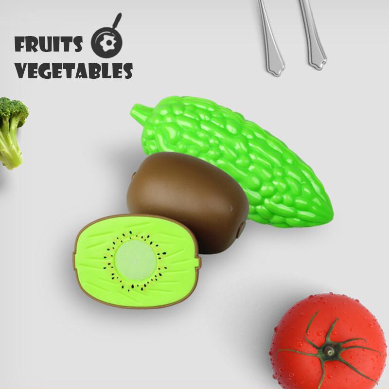 Cutting Play Food Set For Kids - Baby Food Cooking Set avis et prix
