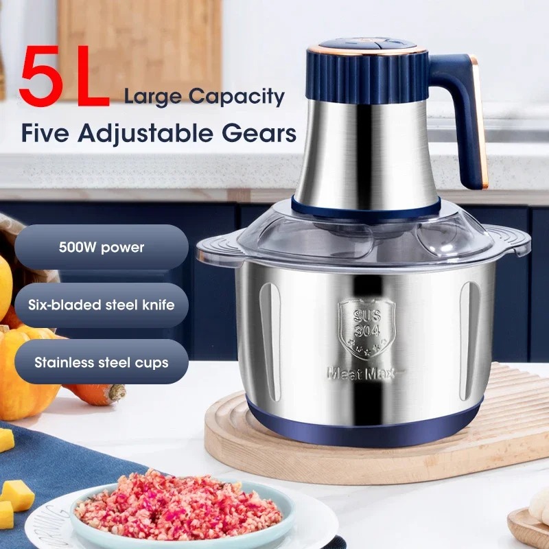 5L Electric Meat Grinder Large - Baby Food Home avis et prix
