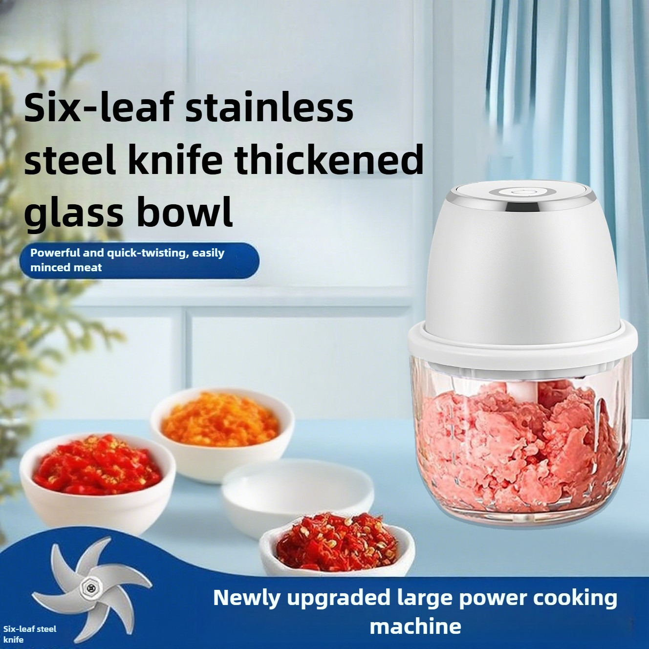 350ML Electric Meat Grinders F - Baby Food Blender avis et prix
