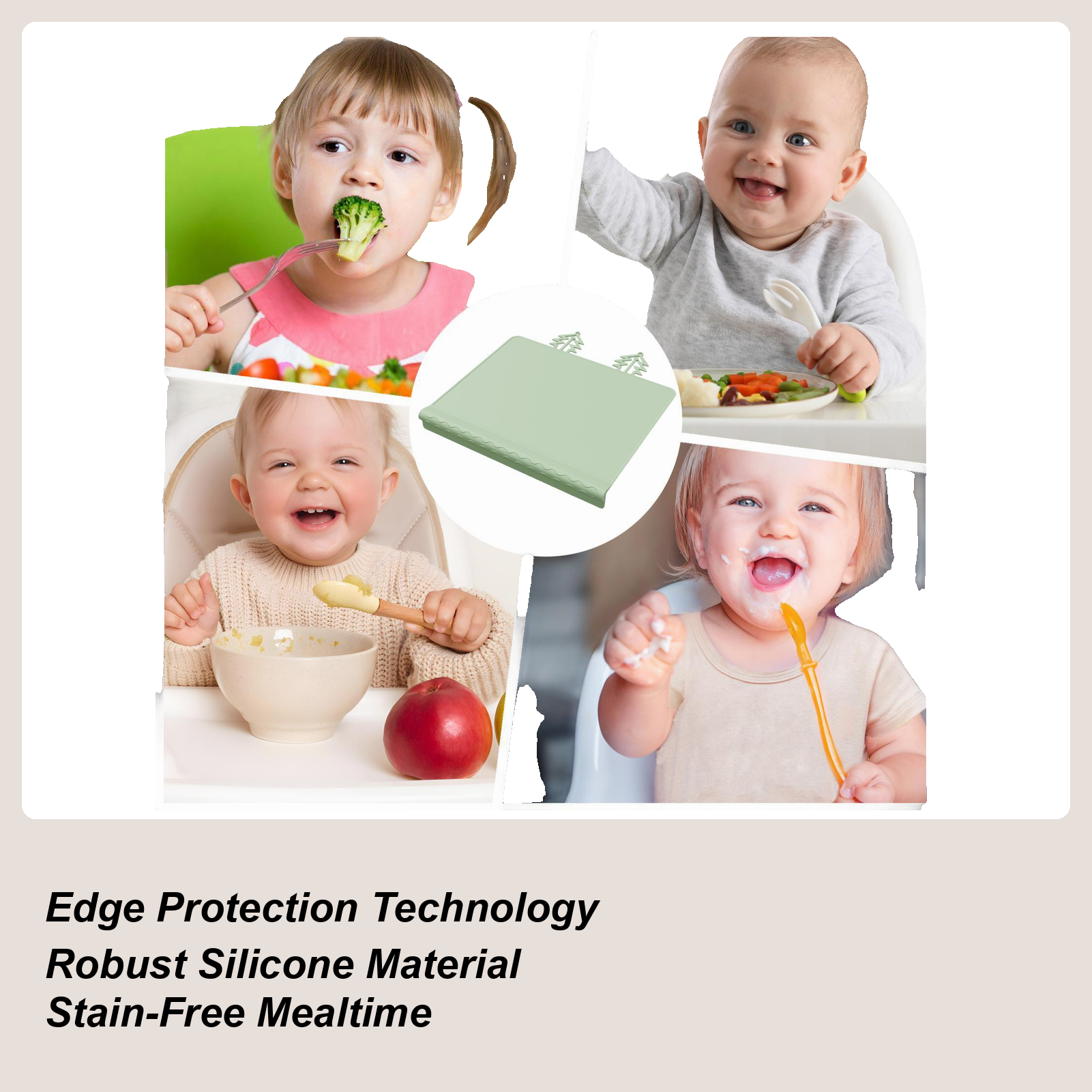 Baby Restaurant Placemat Washa - Baby Food Restaurant avis et prix