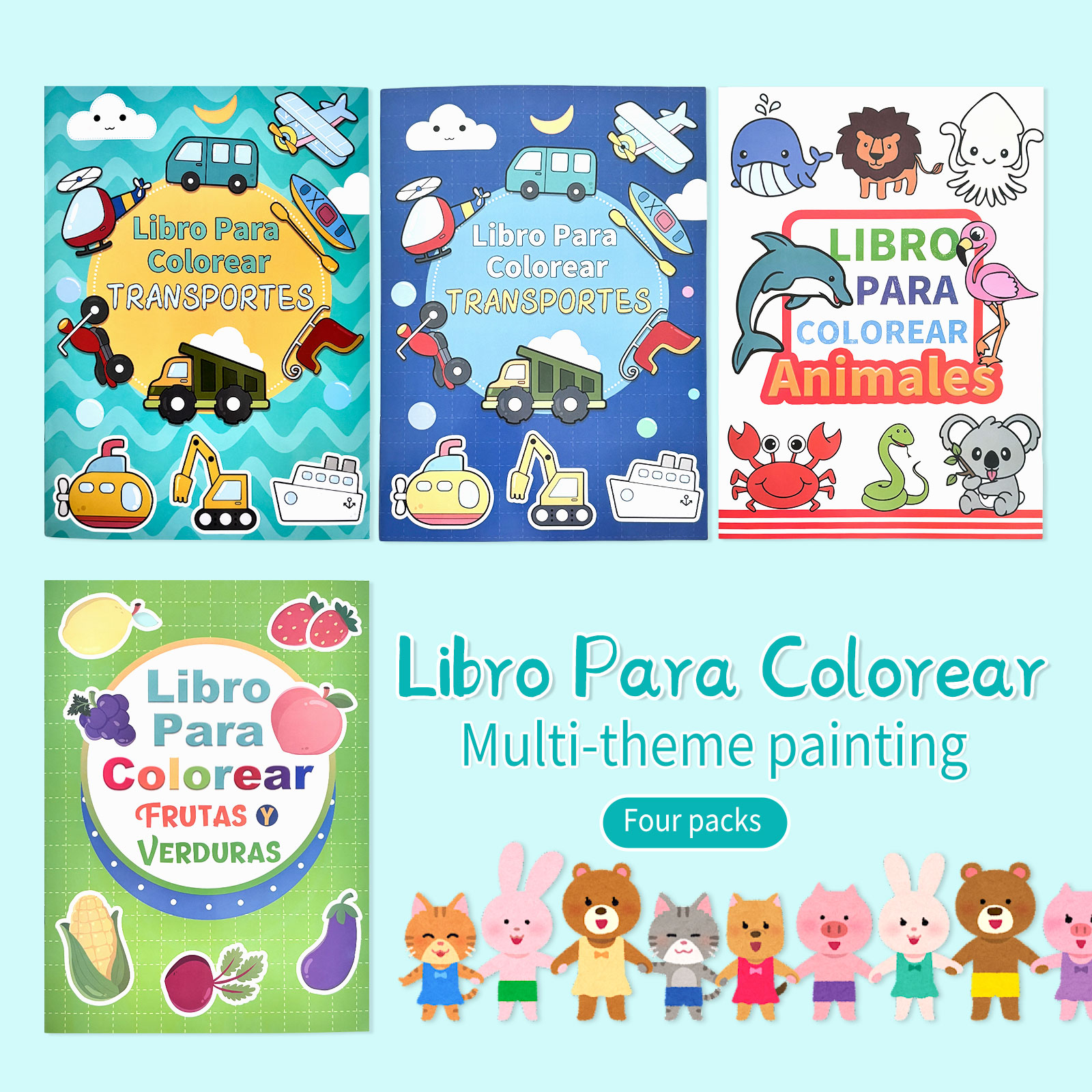 4 Pack Spanish Vocabulary Colo - Baby Food Year Old avis et prix