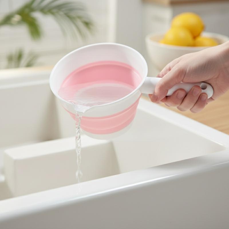 Foldable Silicone Water Scoop  - Baby Kitchen Food avis et prix