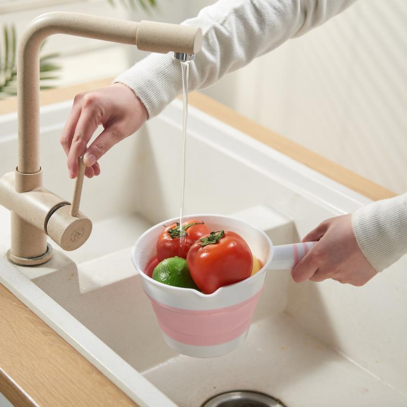 Foldable Silicone Water Scoop  - Baby Kitchen Food avis et prix