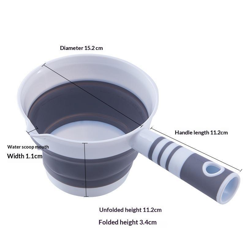 Foldable Silicone Water Scoop  - Baby Kitchen Food avis et prix
