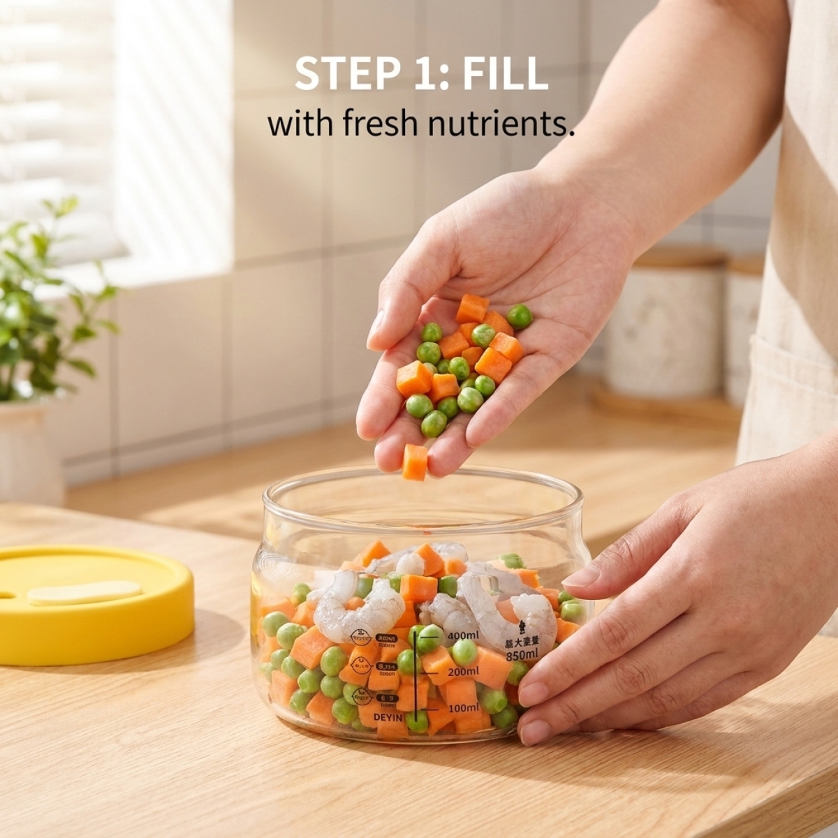 Borosilicate Glass Food Storag - Baby Food Prep Containers avis et prix