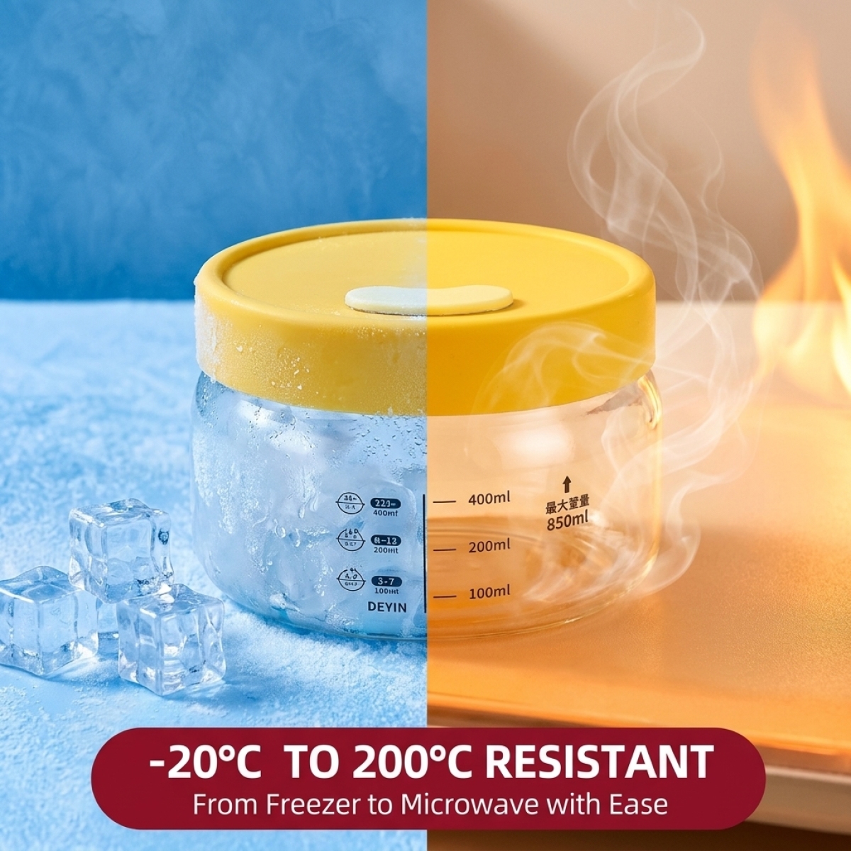 Borosilicate Glass Food Storag - Baby Food Prep Containers avis et prix